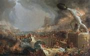 Thomas Cole the course of empire destruction Germany oil painting reproduction